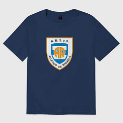 Футболка оверсайз женская Атлетико Рафаэла, цвет: тёмно-синий