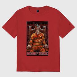 Футболка оверсайз женская RATM - White house, цвет: красный