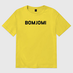 Женская футболка оверсайз Бомжоми