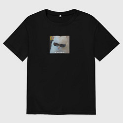 Женская футболка оверсайз Кот мем - и это не я