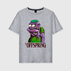 Женская футболка оверсайз The Offspring bite me