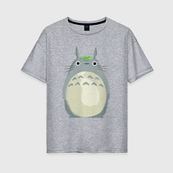 Женская футболка оверсайз Neighbor Totoro