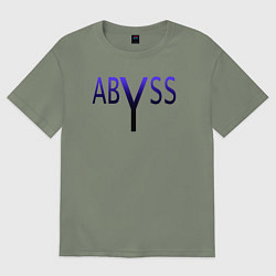 Футболка оверсайз женская Бездна, цвет: авокадо
