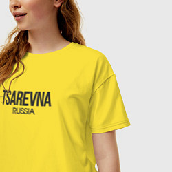 Футболка оверсайз женская Tsarevna, цвет: желтый — фото 2
