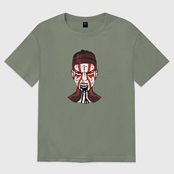 Футболка оверсайз женская Senua - Hellblade, цвет: авокадо