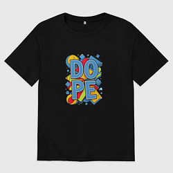 Женская футболка оверсайз Свободный полет