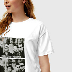 Футболка оверсайз женская Depeche Mode2, цвет: белый — фото 2