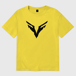 Футболка оверсайз женская Bertralla 3, цвет: желтый