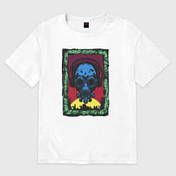 Футболка оверсайз женская Новый взгляд на будущее, цвет: белый