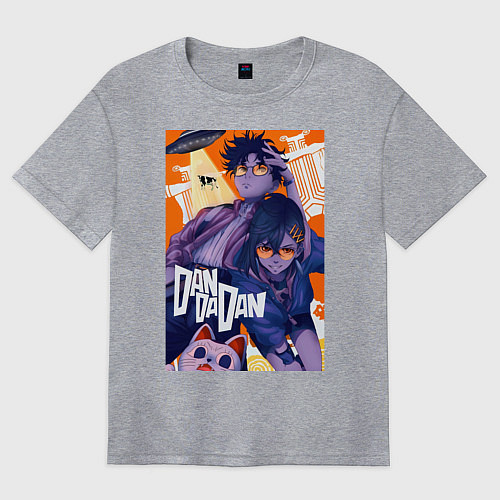 Женская футболка оверсайз Аясэ Кэн Такакура / Меланж – фото 1