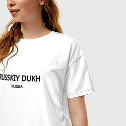 Футболка оверсайз женская Russkiy dukh, цвет: белый — фото 2