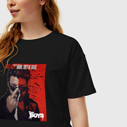 Футболка оверсайз женская Билли Бутчер the boys, цвет: черный — фото 2