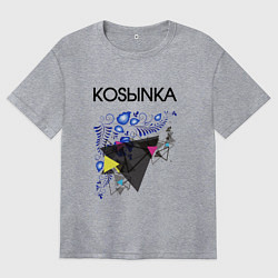 Женская футболка оверсайз Kosыnka