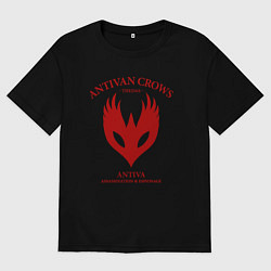 Футболка оверсайз женская Antivan Crows - Dragon Age, цвет: черный
