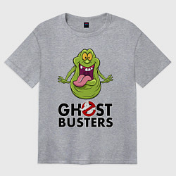 Футболка оверсайз женская Ghostbusters - slimmer, цвет: меланж