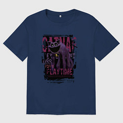 Женская футболка оверсайз Кот дремот Catnap