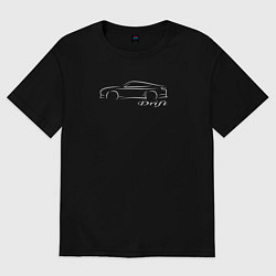 Женская футболка оверсайз Drift 2025