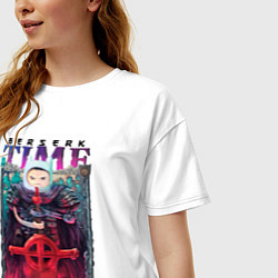 Футболка оверсайз женская Берсерк Время Приключений, цвет: белый — фото 2
