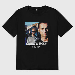 Футболка оверсайз женская Depeche Mode Exciter Tour, цвет: черный