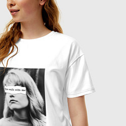 Футболка оверсайз женская FWWM, цвет: белый — фото 2