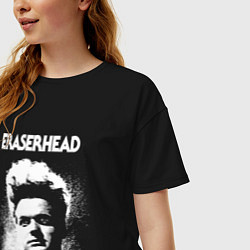 Футболка оверсайз женская Eraserhead, цвет: черный — фото 2