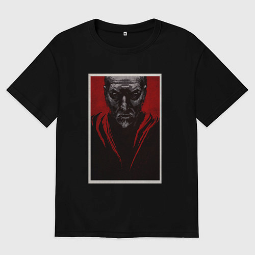 Женская футболка оверсайз Джон Крамер - Пила / Черный – фото 1