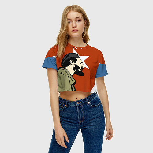 Женский топ Куба / 3D-принт – фото 3