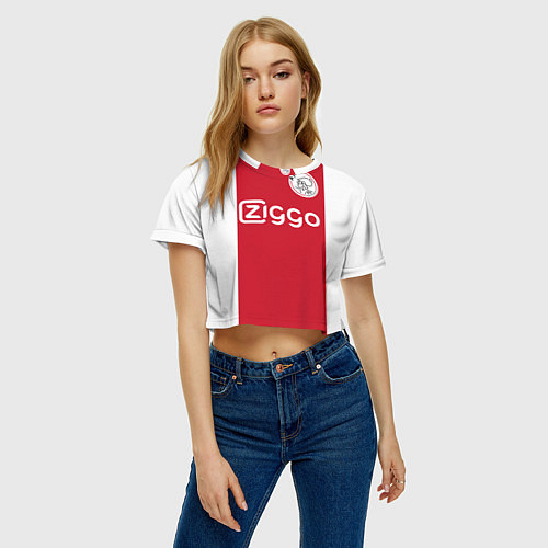 Женский топ Ajax FC: Ziggo / 3D-принт – фото 3