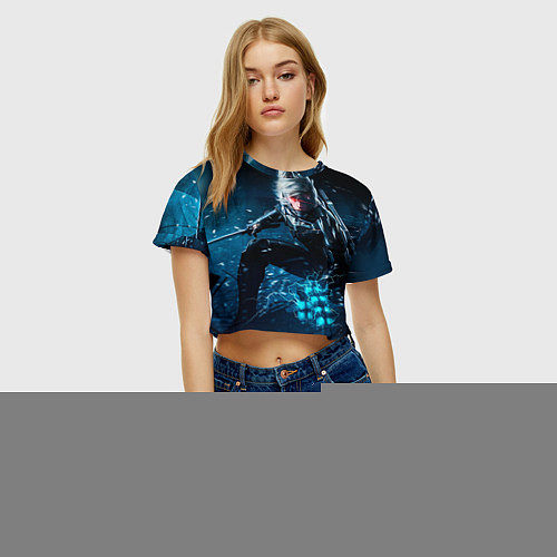 Женский топ Metal gear solid 4 / 3D-принт – фото 3