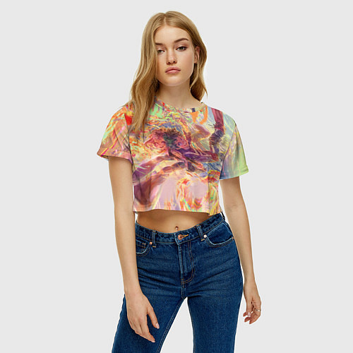 Женский топ Моя геройская академия / 3D-принт – фото 3