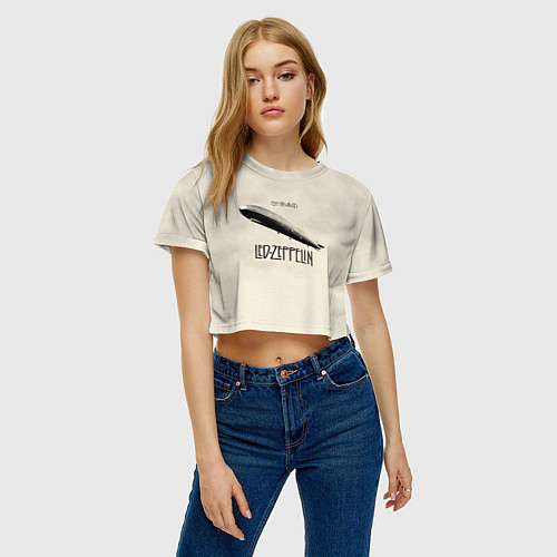 Женский топ Led Zeppelin: Fly / 3D-принт – фото 3