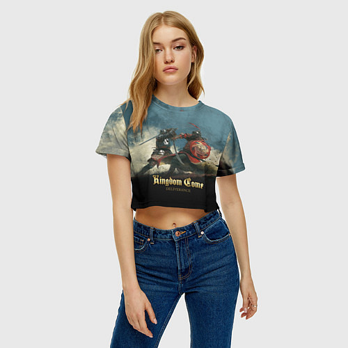 Женский топ Kingdom Come: Deliverance / 3D-принт – фото 3