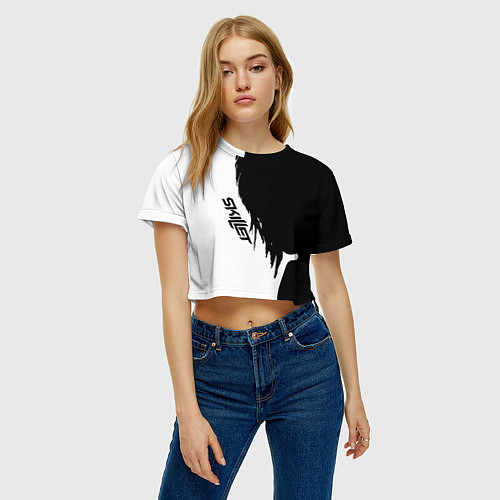 Женский топ Skillet Shadow / 3D-принт – фото 3