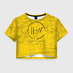 Женский топ 21 Pilots: Yellow Grunge