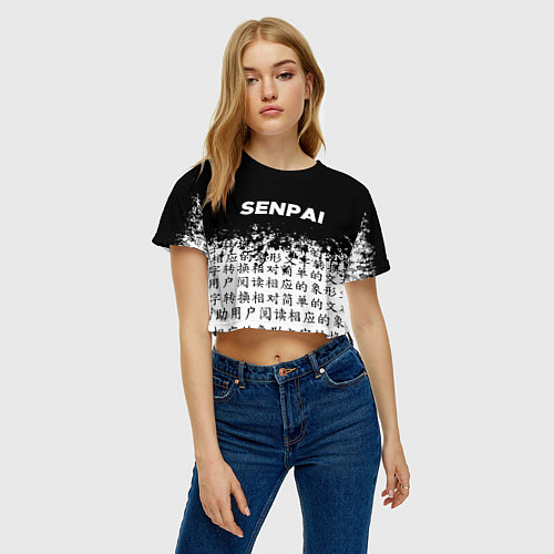 Женский топ SENPAI / 3D-принт – фото 3