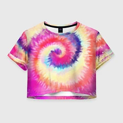 Женский топ Tie Dye vortex