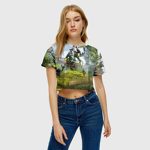 Женский топ HORIZON ZERO DAWN 2020 / 3D-принт – фото 3