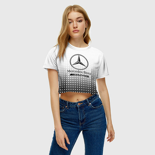 Женский топ Mercedes-Benz / 3D-принт – фото 3
