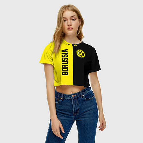 Женский топ BORUSSIA / 3D-принт – фото 3