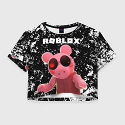 Женский топ Roblox Piggy