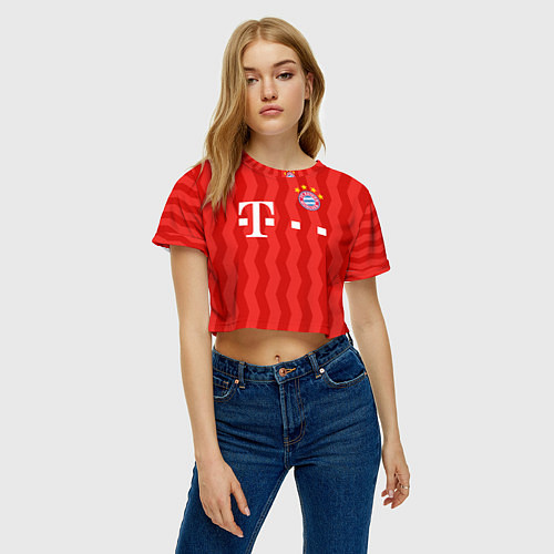 Женский топ FC Bayern Munchen униформа / 3D-принт – фото 3