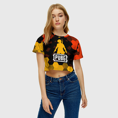 Женский топ PUBG ПАБГ / 3D-принт – фото 3