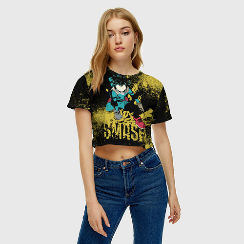 Женский топ MY HERO ACADEMY ДЕКУ / 3D-принт – фото 3