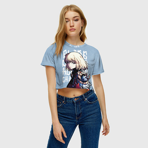 Женский топ Blade Dancer / 3D-принт – фото 3