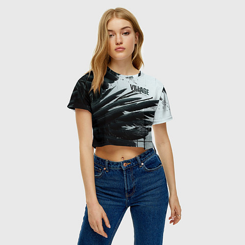 Женский топ Resident Evil Village крылья / 3D-принт – фото 3