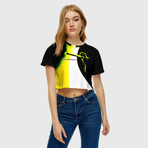 Женский топ Кукрыниксы - Фаворит Солнца / 3D-принт – фото 3