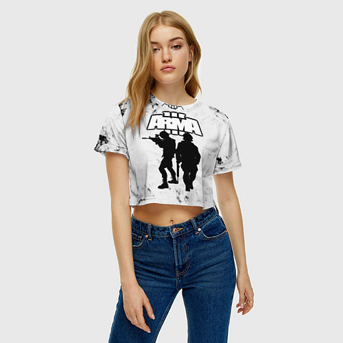 Женский топ Arma Арма,Tactical Simulator / 3D-принт – фото 3