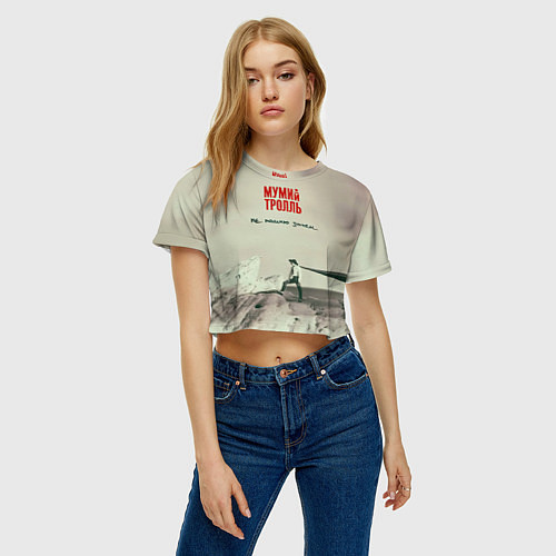 Женский топ Мумий Тролль Не помню зачем / 3D-принт – фото 3