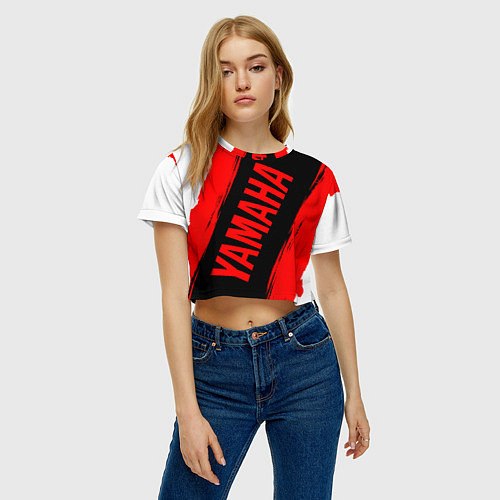 Женский топ ЯМАХА YAMAHA MOTORS / 3D-принт – фото 3