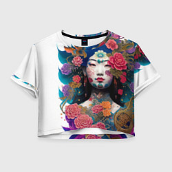 Женский топ Japan style - tattoo - art